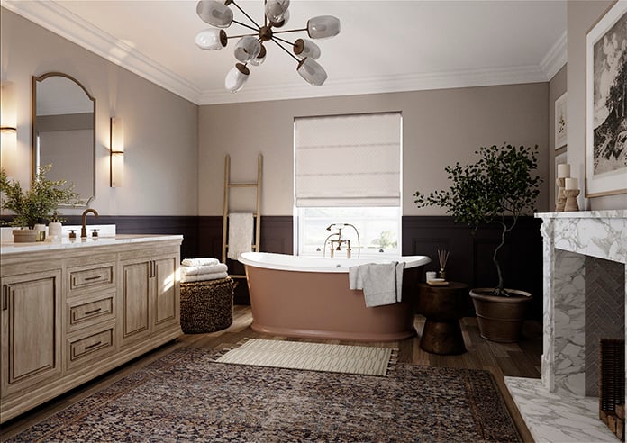 Luxor, Cream - Roman Blind - Image 7